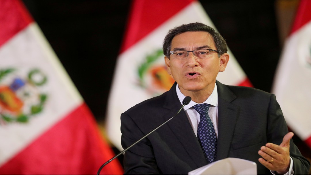 Por segunda ocasión piden destituir al Presidente de Perú, Martín Vizcarra por incapacidad moral