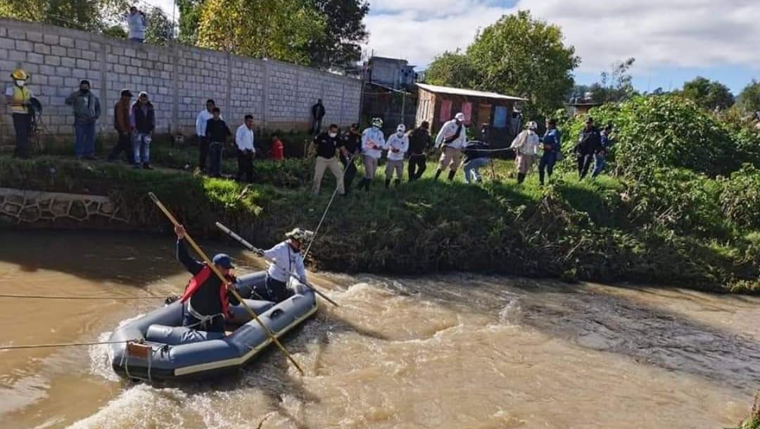Sin rastros de la niña que cayó a un río en Chiapas, intensifican búsqueda