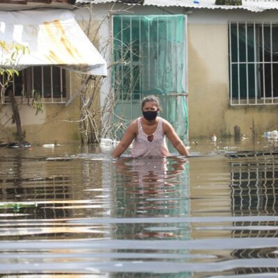 Tabasco registra récord histórico de lluvias, suman más de 77 mil damnificados