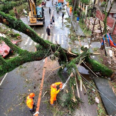 Tifón Goni deja 16 muertos en Filipinas, avanza a Vietnam