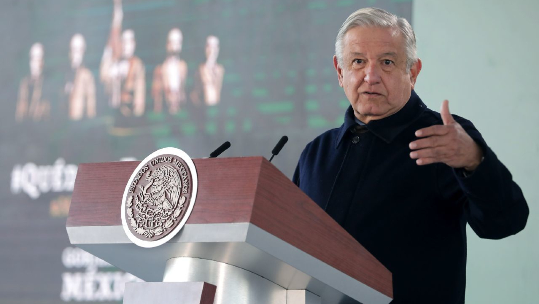 Andrés Manuel López Obrador, presidente de México en conferencia de prensa desde Bavispe, Sonora