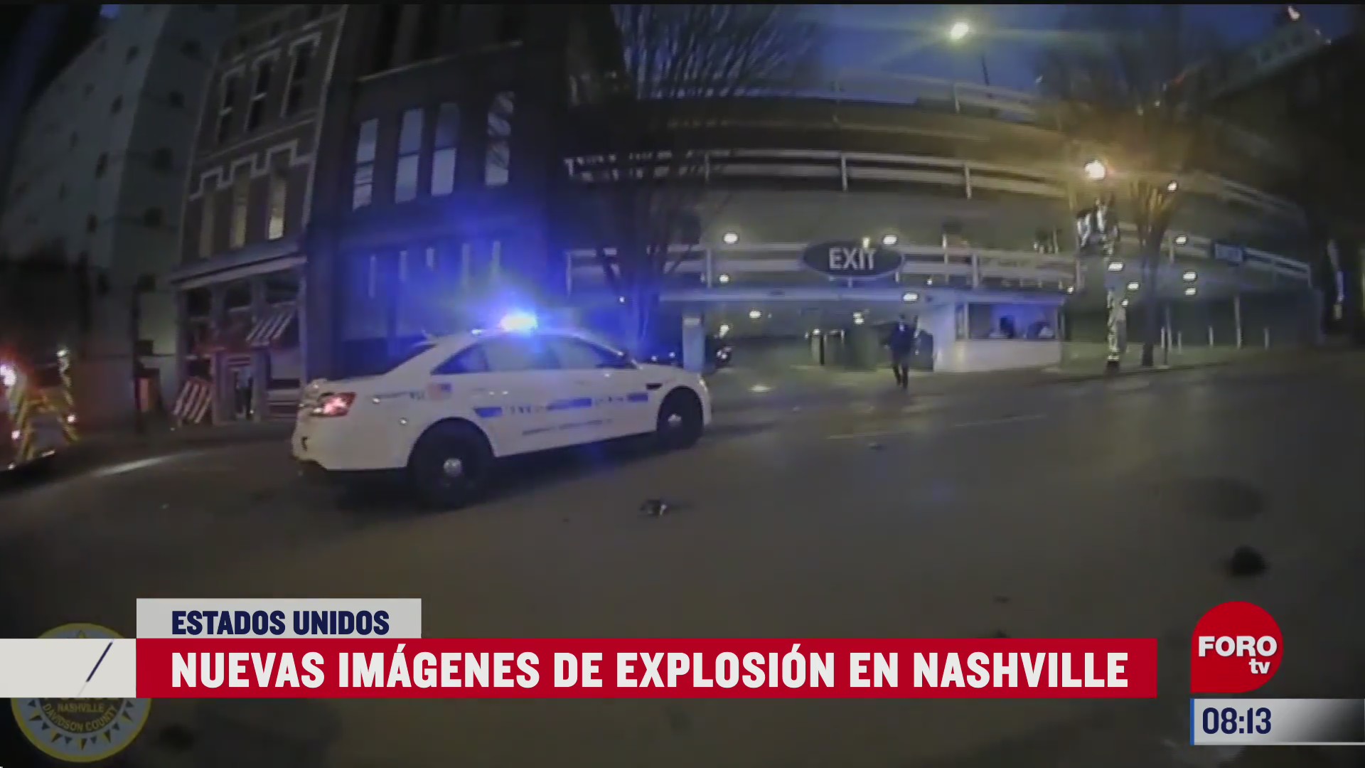 autoridades comparten nuevas imagenes de la explosion en nashville estados unidos