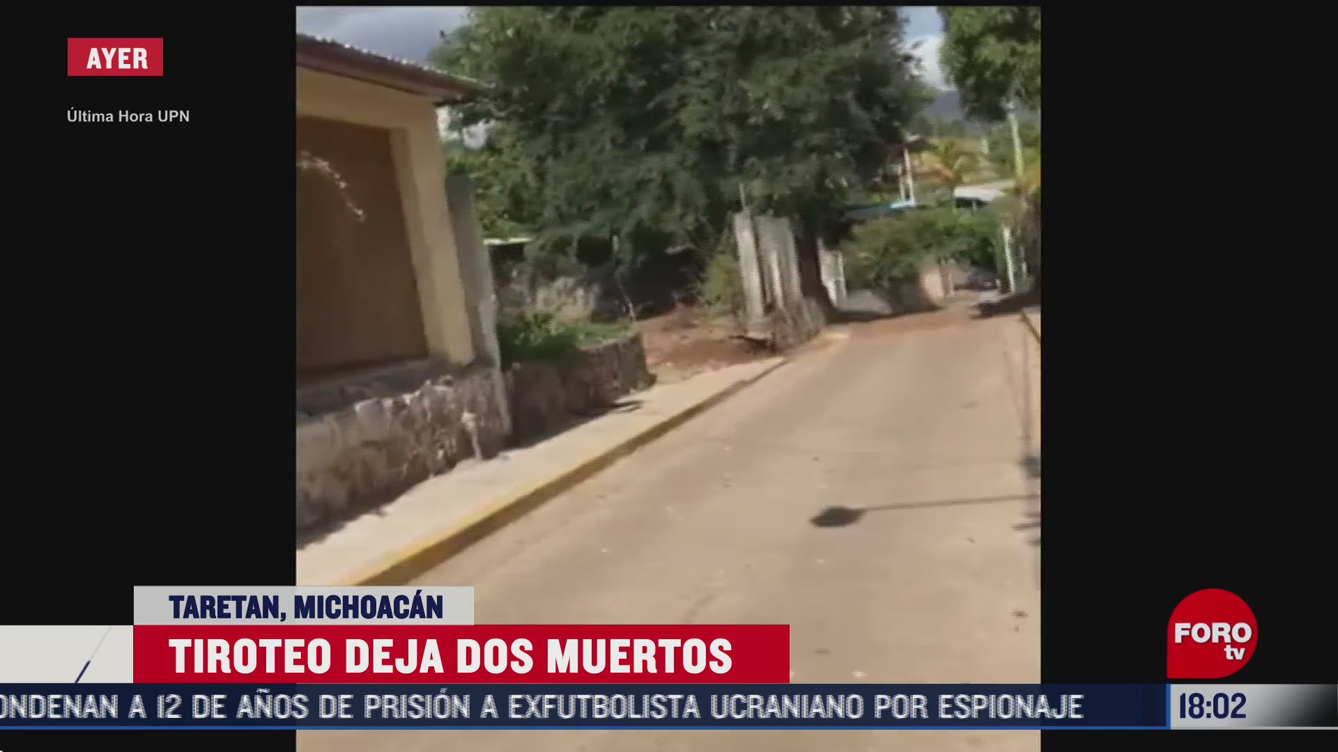balacera en michoacan deja dos muertos y tres heridos