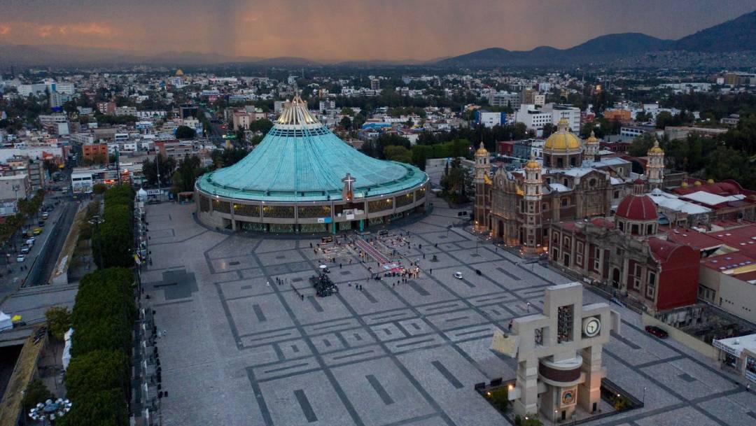 La afluencia de fieles a la Basílica de Guadalupe bajó de 11 millones en 2019 a 165 visitantes en 2020
