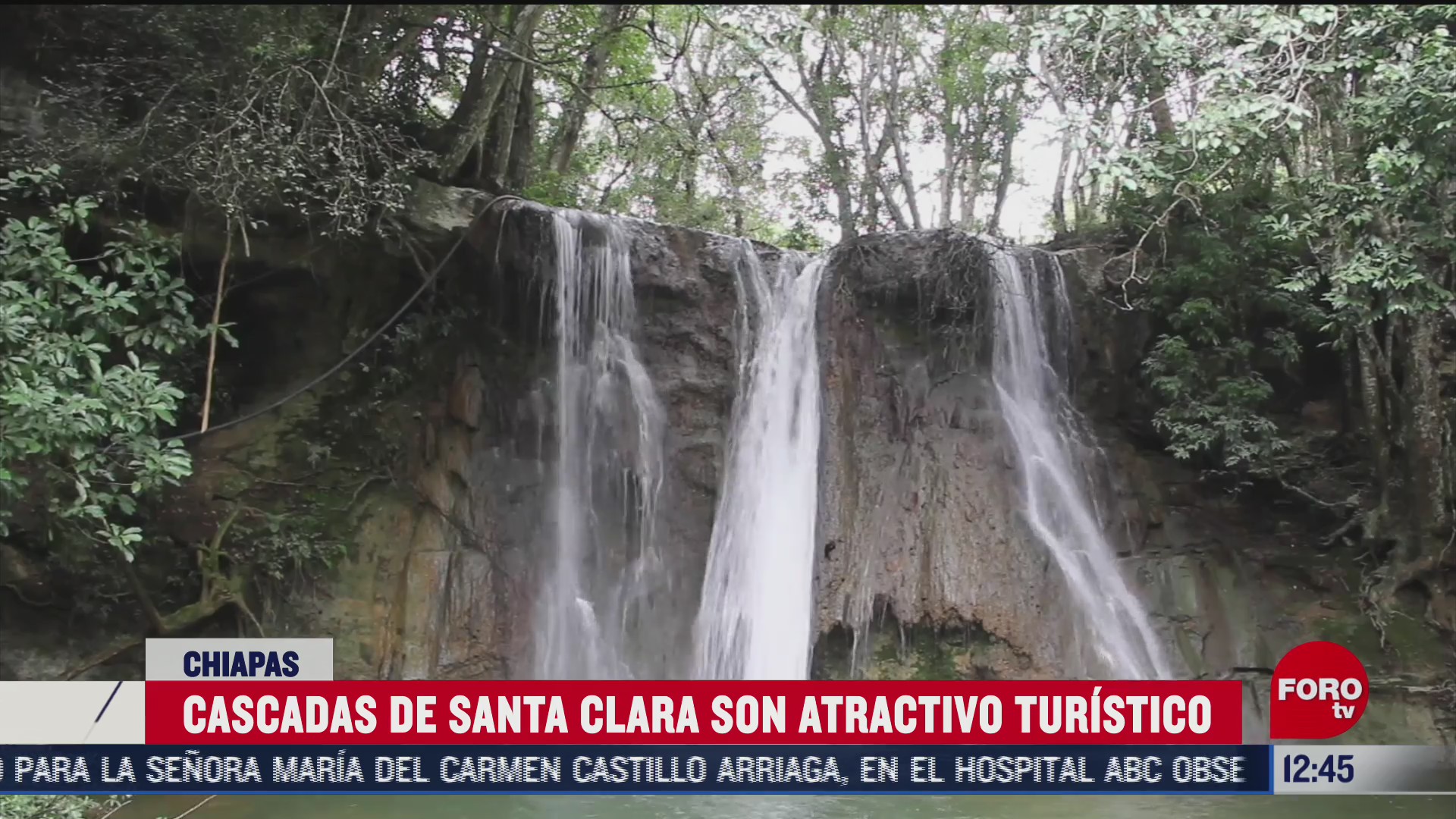 cascadas de santa clara son atractivo turistico en chiapas