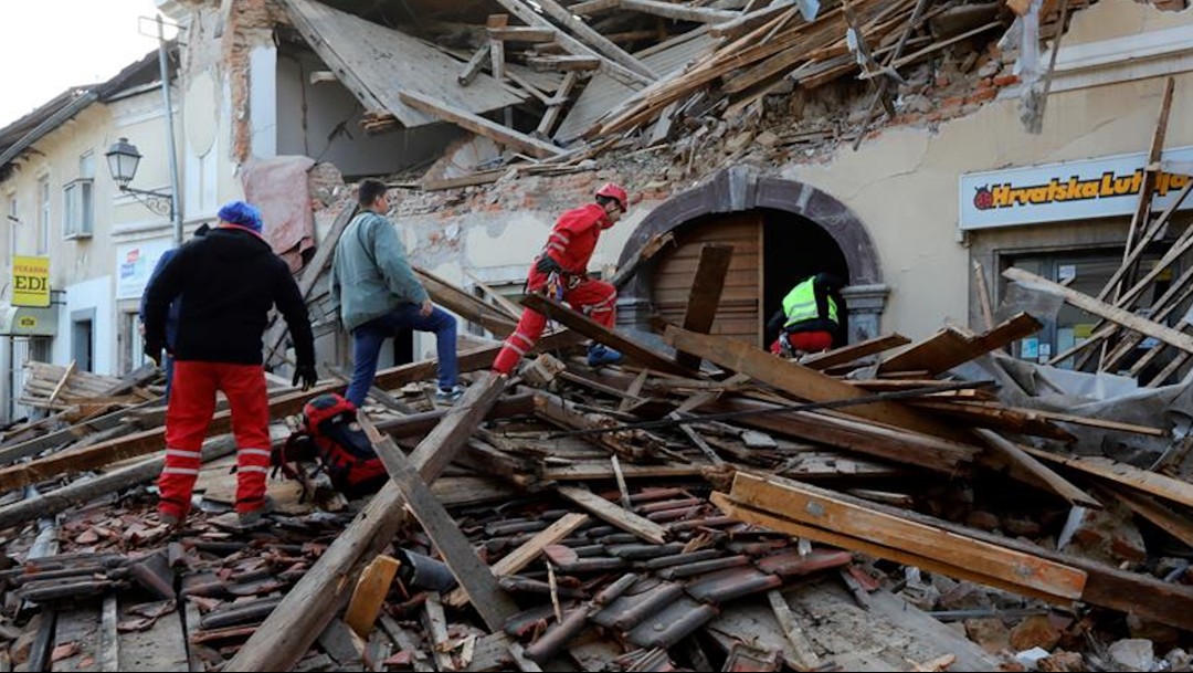 Croacia, en alerta por nuevos temblores tras el sismo que dejó 7 muertos