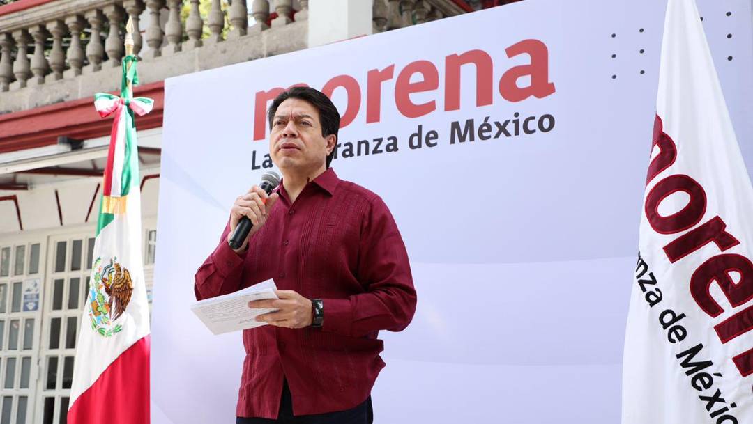 El presidente nacional de Morena, Mario Delgado, dijo que la alianza entre el PRI, PAN y PRD en 2021 confirma la existencia de "la mafia del poder"