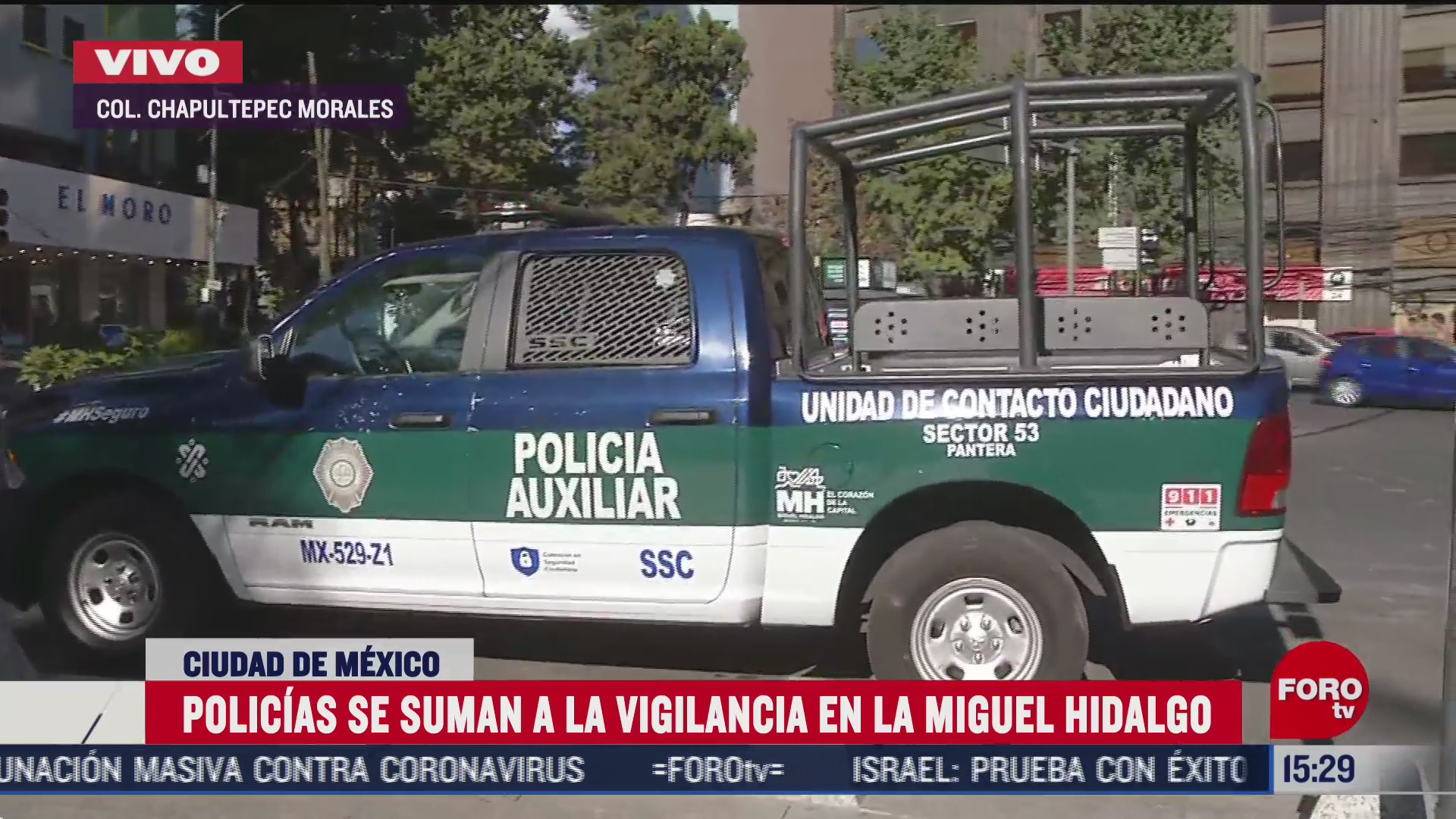 dos mil elementos policiacos vigilan las calles de chapultepec y polanco en la cdmx