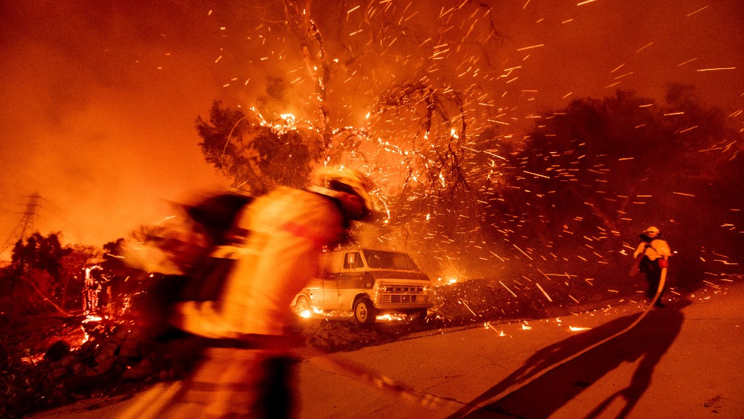 Incendio en Los Ángeles, California