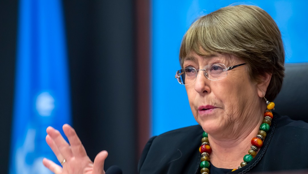 La alta comisionada de la ONU para los derechos humanos, Michelle Bachelet