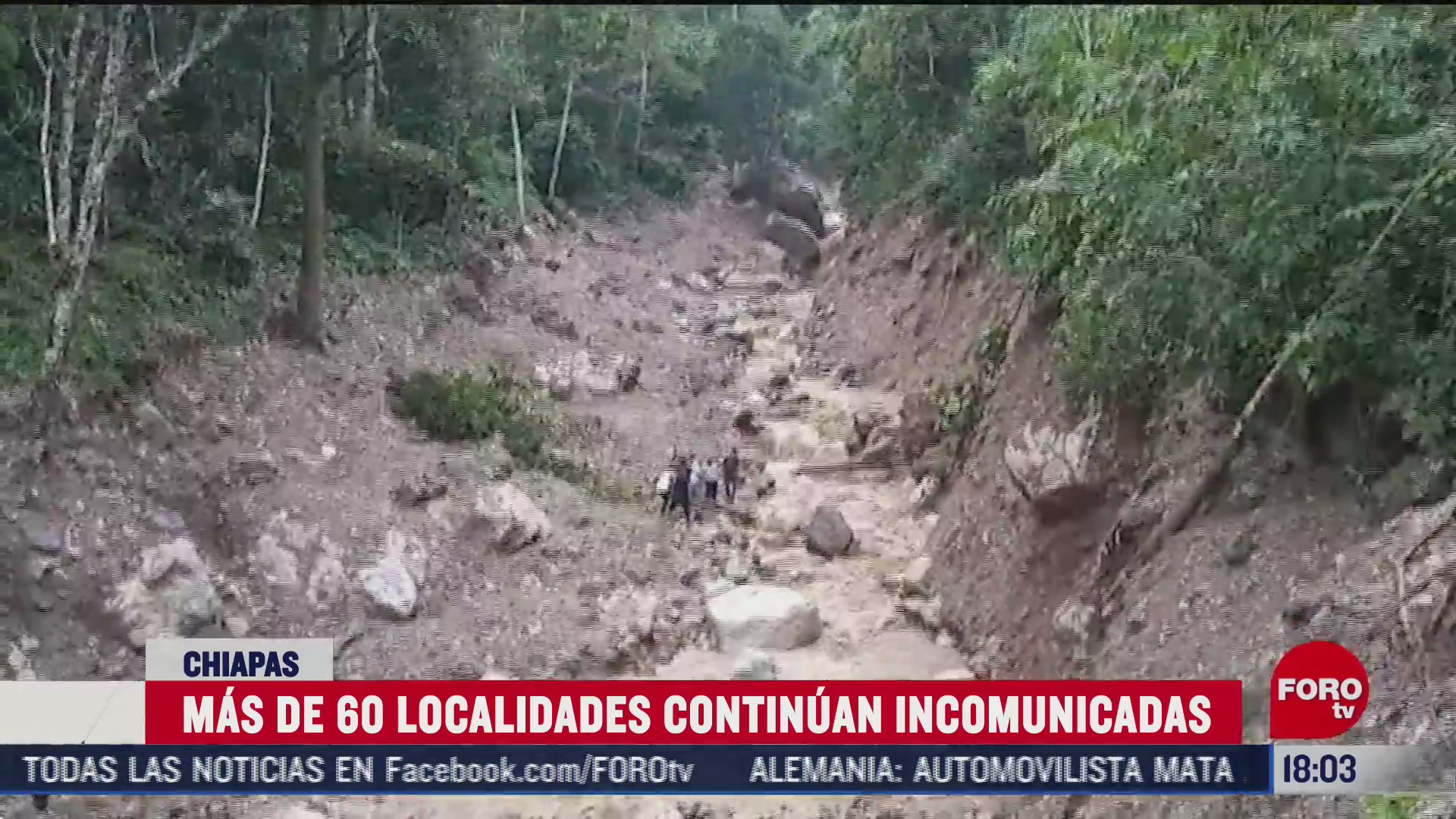 mas de 60 localidades de chiapas continuan incomunicadas tras lluvias