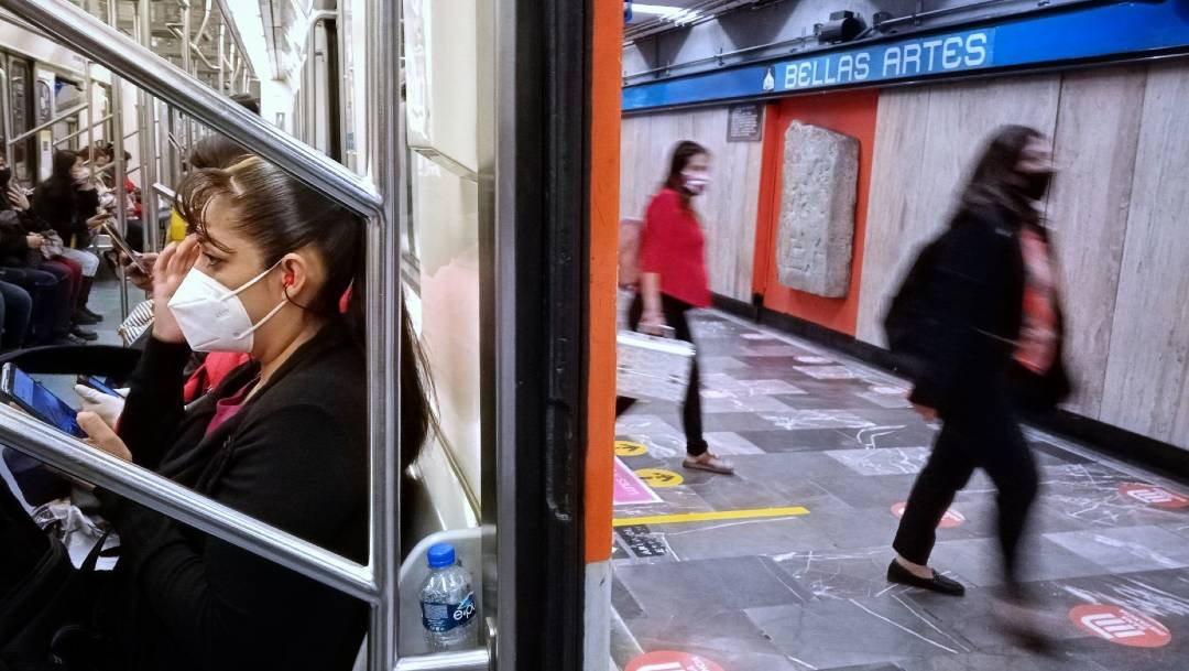 El Sistema de Transporte Colectivo Metro informó del cierre hasta nuevo aviso de las estaciones Bellas Artes y Merced