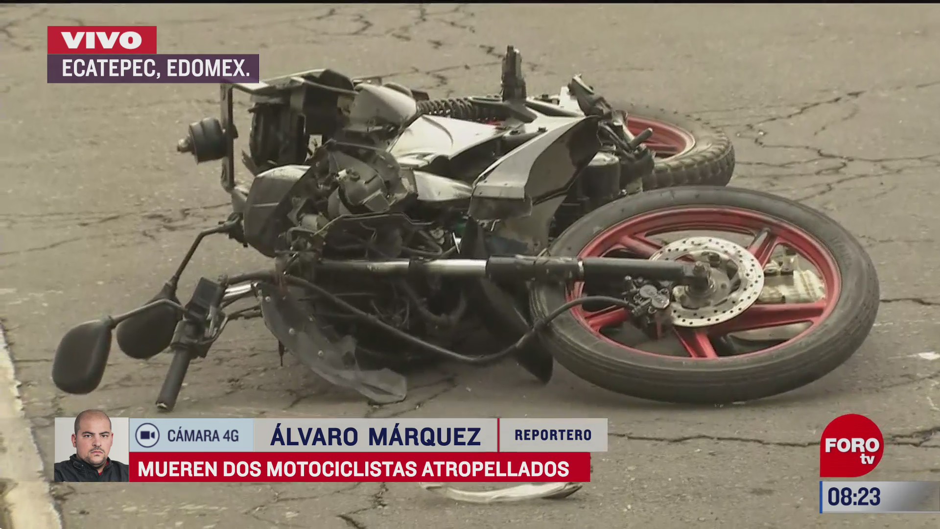 mueren dos motociclistas atropellados en via morelos estado de mexico
