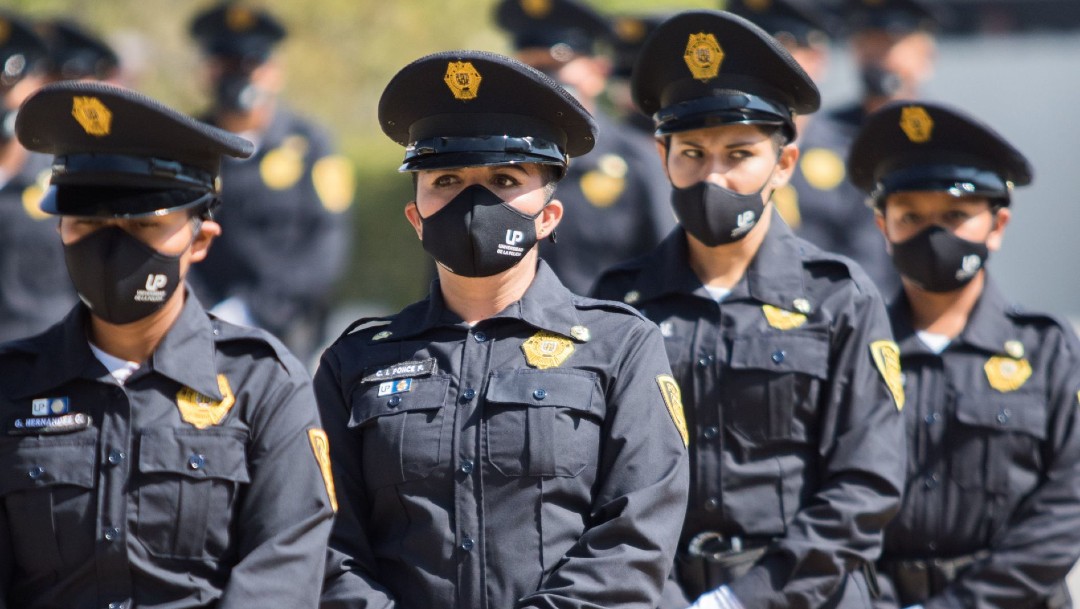 Mujeres policías de la Ciudad de México