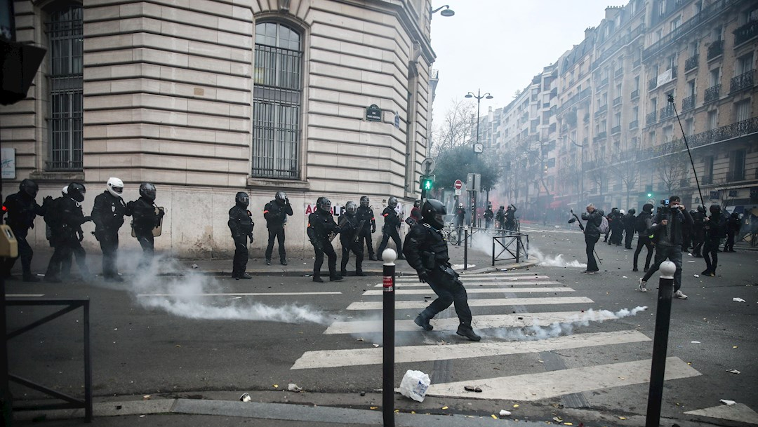 Las manifestaciones en Francia contra la ley de seguridad se han tornado violentas