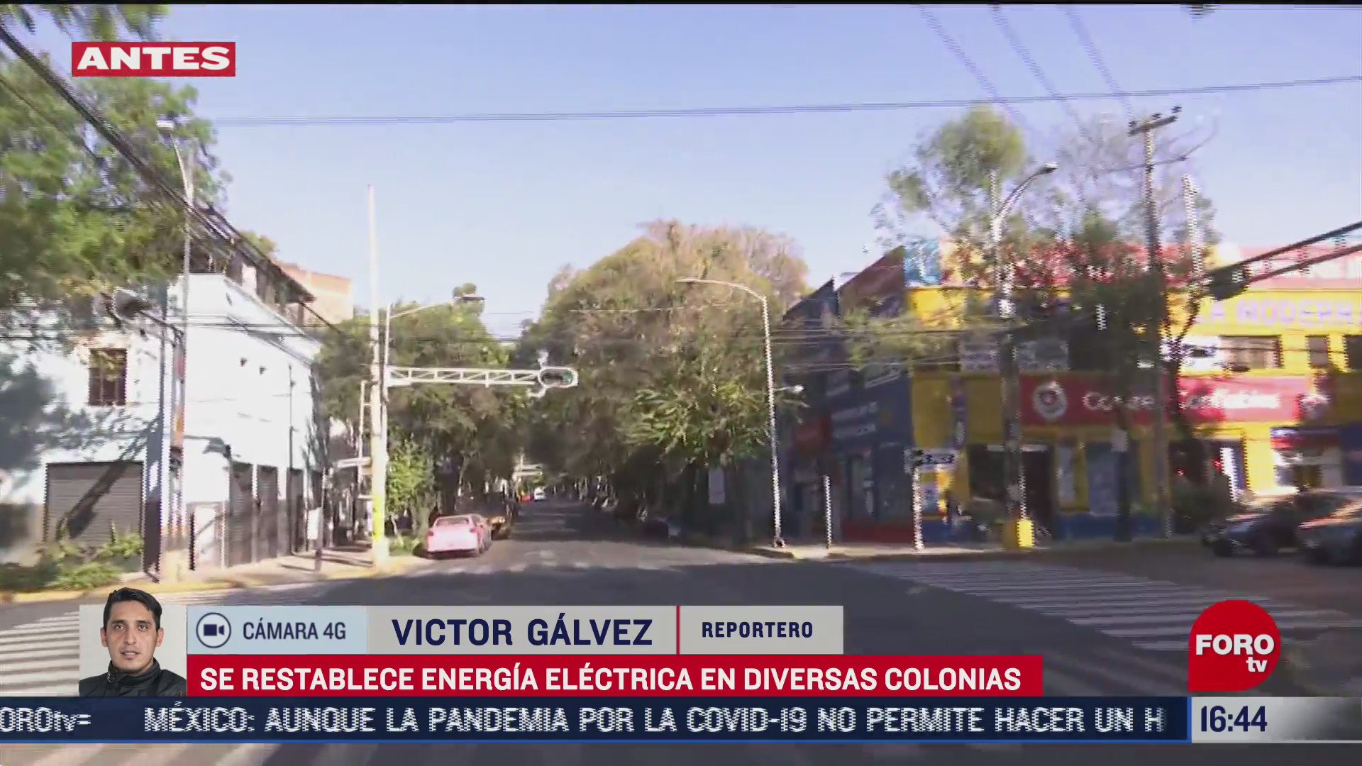 se comienza a restablecer la energia electrica en la ciudad de mexico