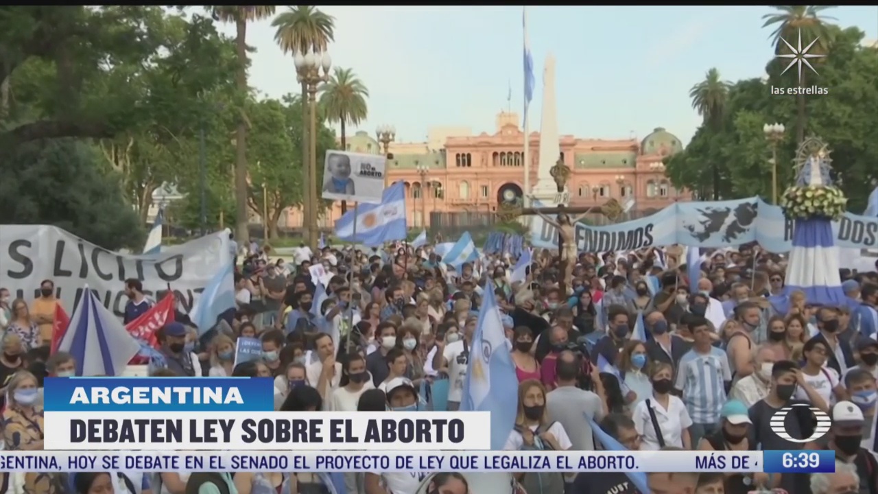 senado de argentina debatira ley que legaliza el aborto