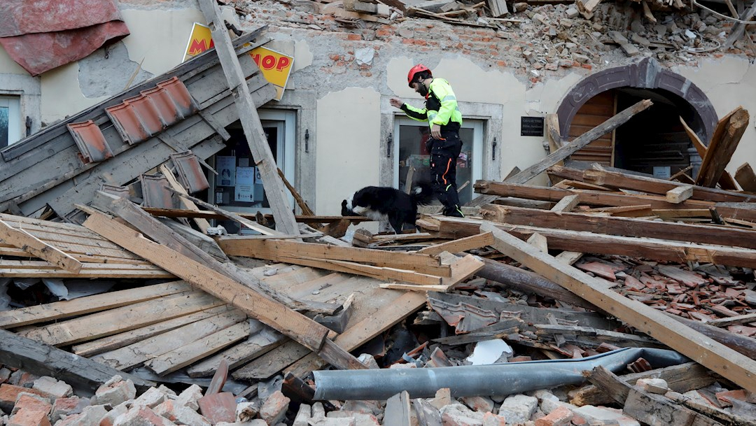 Sismo de magnitud 6.4 remece Croacia