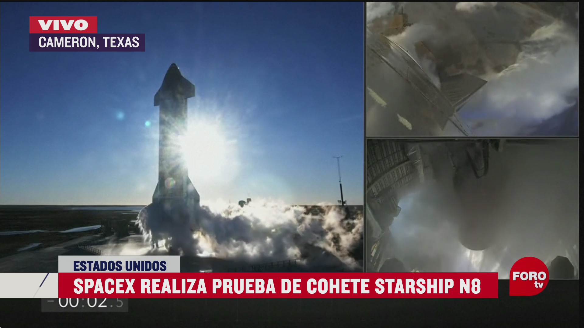 space x realiza prueba de mega cohete starship
