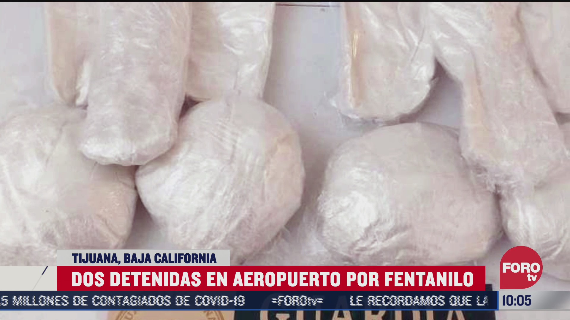 detienen a dos mujeres con dos kilos fentanilo en aeropuerto de tijuana