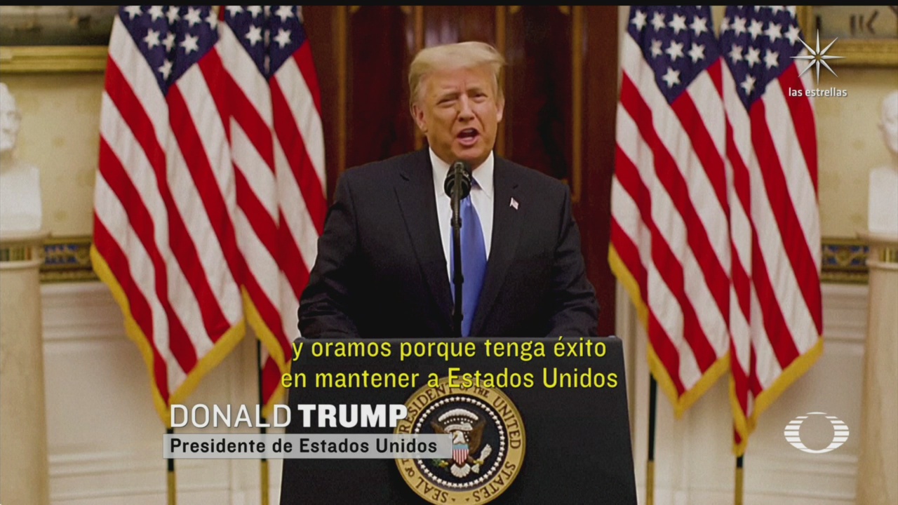 el presidente trump destaca sus logros durante su ultimo mensaje