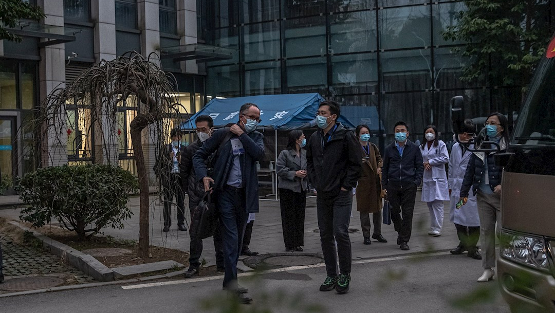 Expertos de la OMS visitan mercado de Wuhan donde hubo primer brote de COVID-19