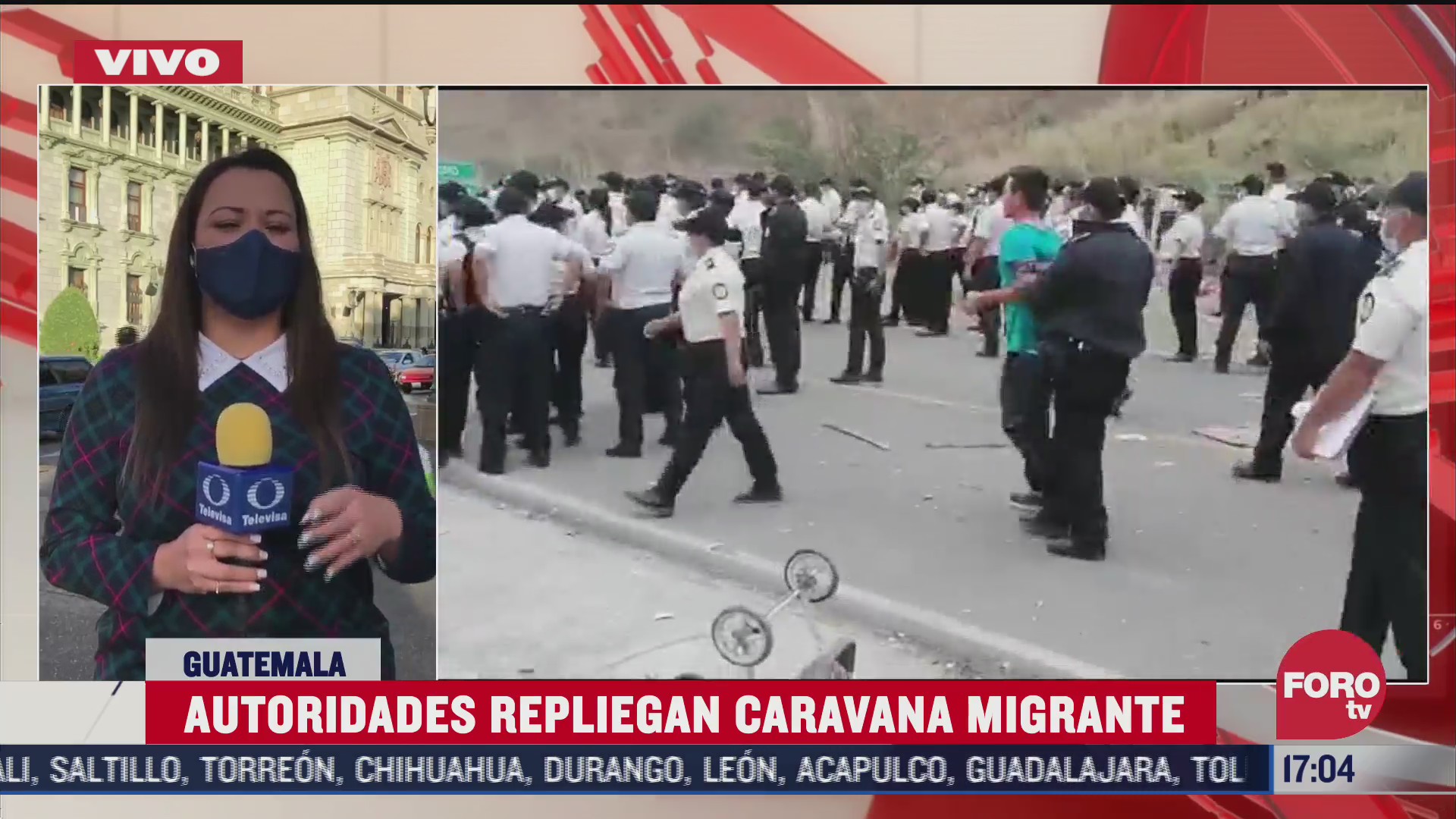 guatemala aun no da con el lider de la caravana migrante