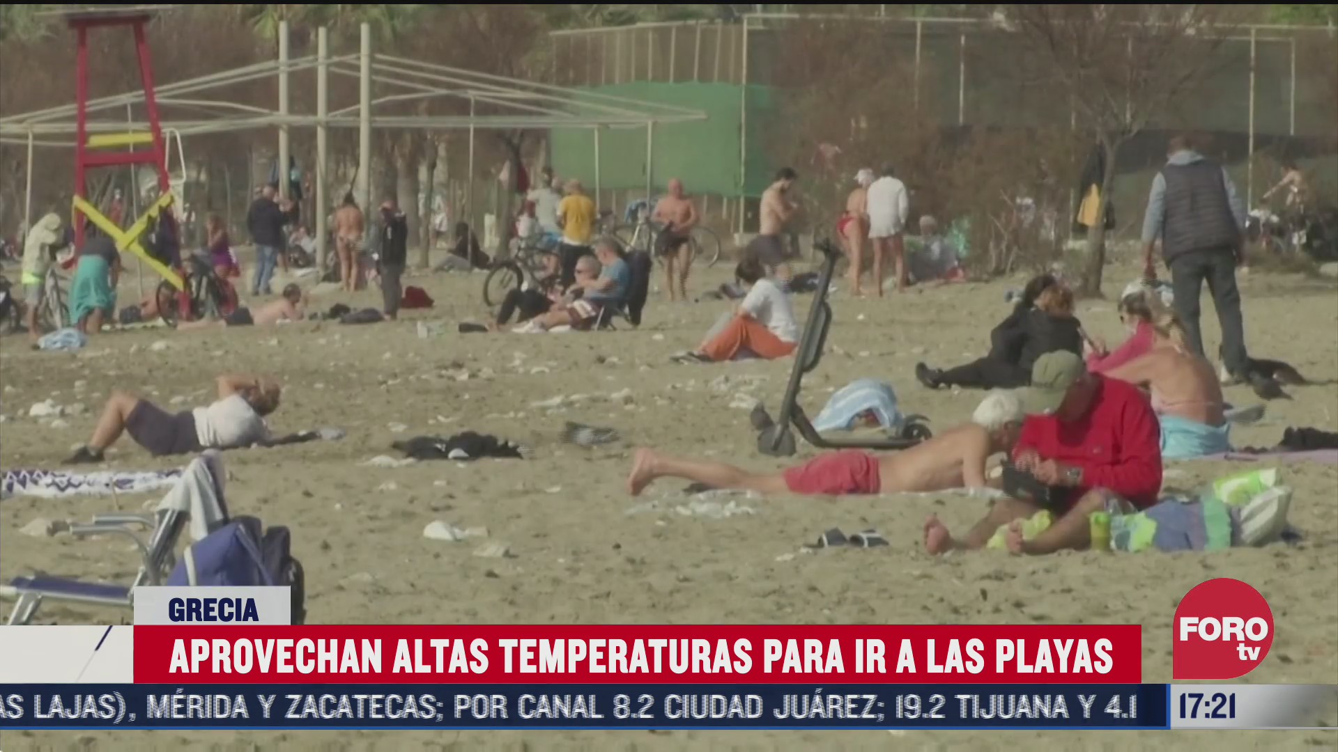 invierno griego reporta inusuales temperaturas cercanas a los 30 grados