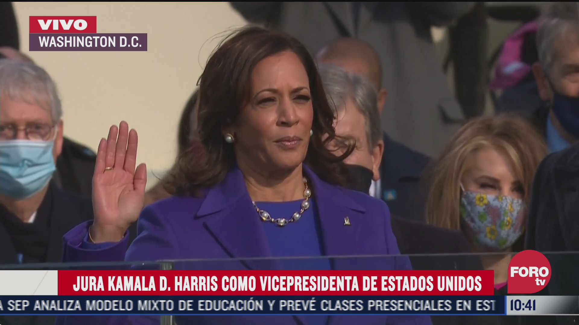 kamala harris jura como primera vicepresidenta de eeuu
