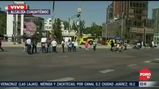 manifestantes bloquean avenida insurgentes y paseo de la reforma cdmx
