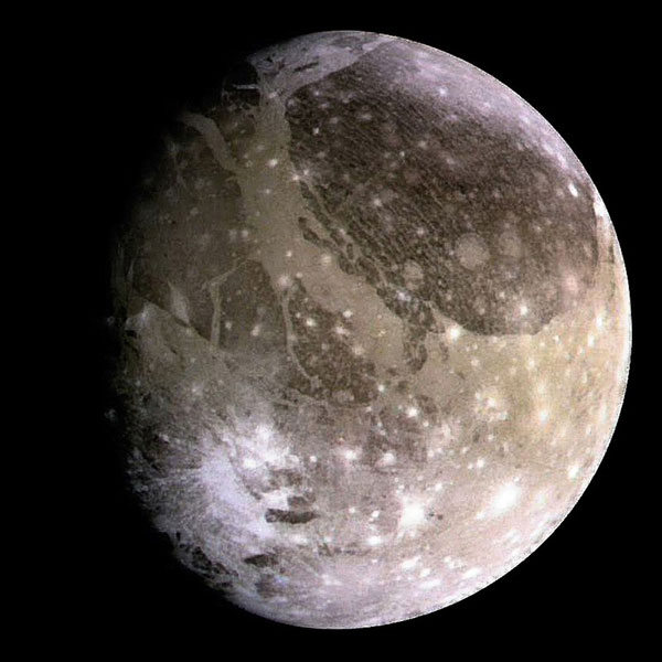 La señal de radio proveniente de Ganimedes, una de las lunas de Júpiter, fue captada con la sonda espacial Juno de la NASA