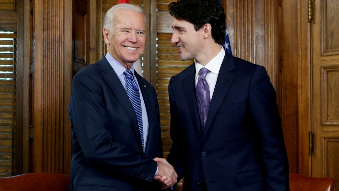 Primera reunión bilateral entre Biden y Trudeau 'el mes próximo' anuncia Ottawa