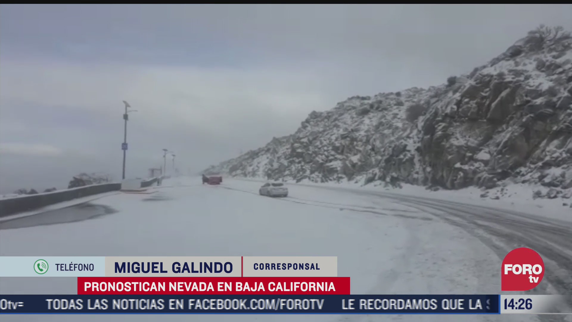 pronostican nueva nevada en baja california