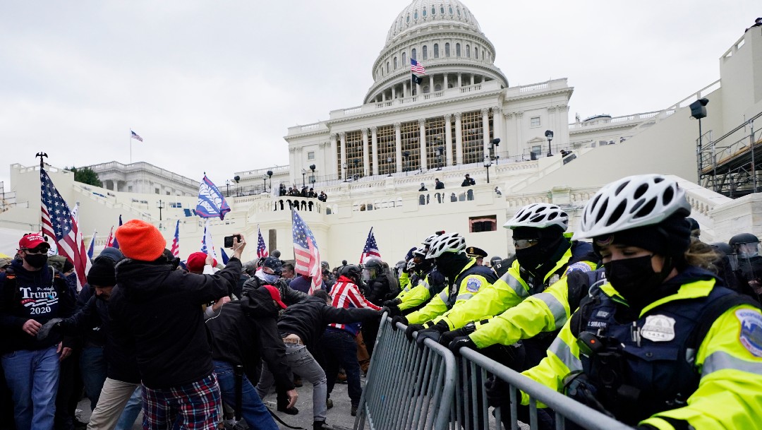 Protestas frente al Capitolio en EEUU