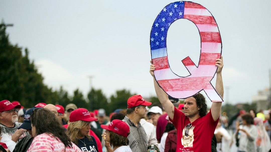 'Qanon', grupo radical de extrema derecha, legado de Trump