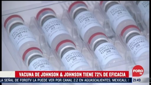 vacuna covid de johnson johnson tiene una eficacia del