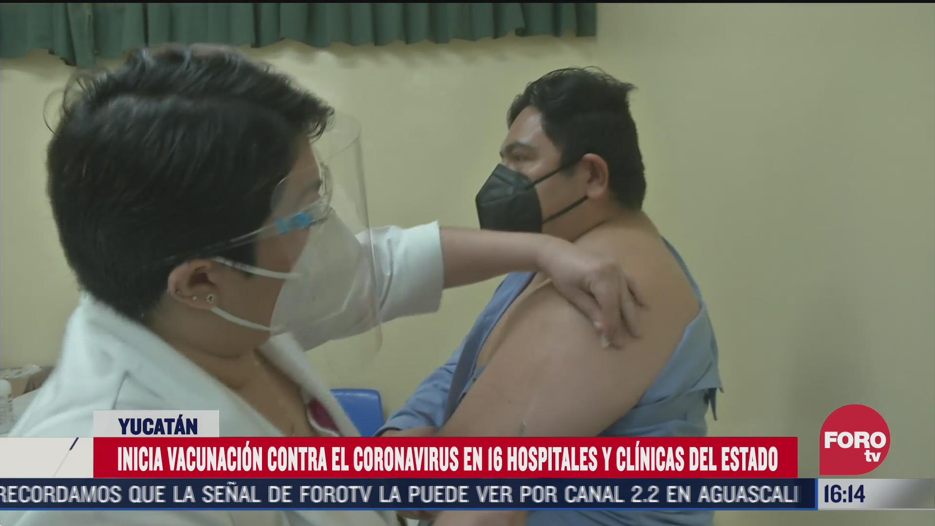 yucatan inicia vacunacion contra covid 19 en hospitales