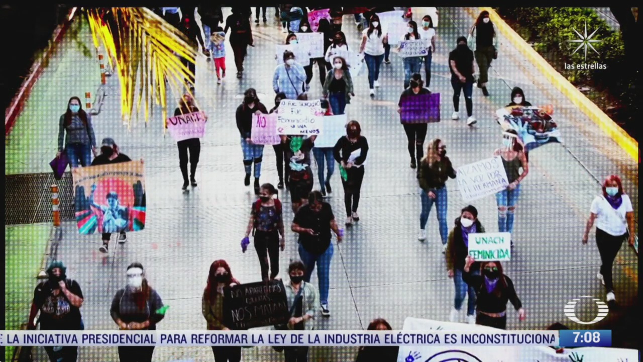 alumnos de la universidad autonoma de chiapas exigen justicia para mariana