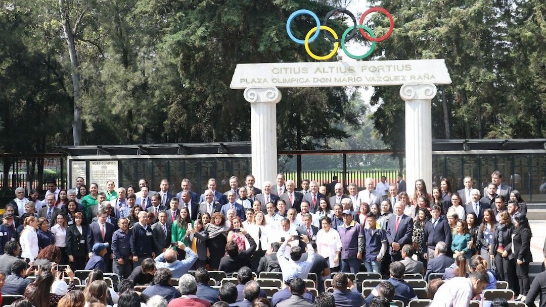 Autoridades del Comité Olímpico Mexicano (Cuartoscuro, archivo)