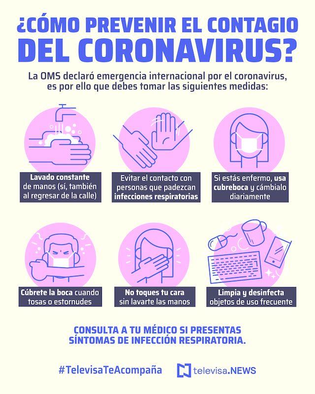 Consejos Prevenir Contagio COVID-19 Imagen
