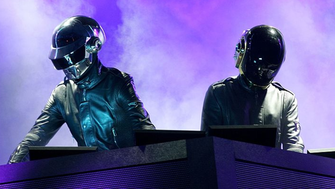 Daft Punk durante su presentación en Cochella. (Getty Images)