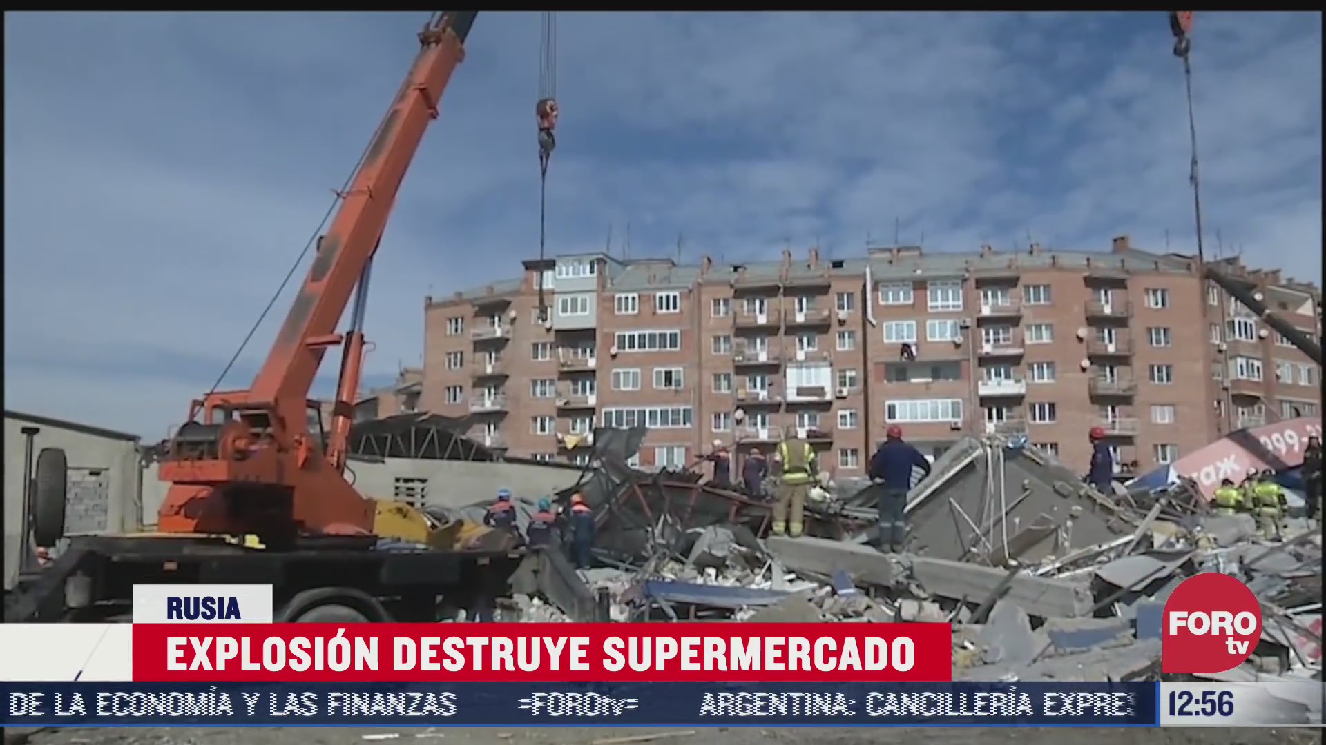 explosion destruye supermercado en rusia