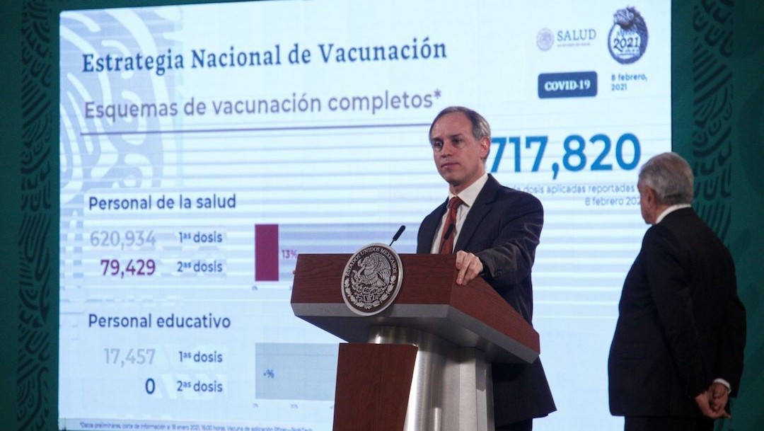 Hugo López-Gatell Ramírez, subsecretario de Prevención y Promoción de la Salud, en Palacio Nacional (Cuartoscuro)