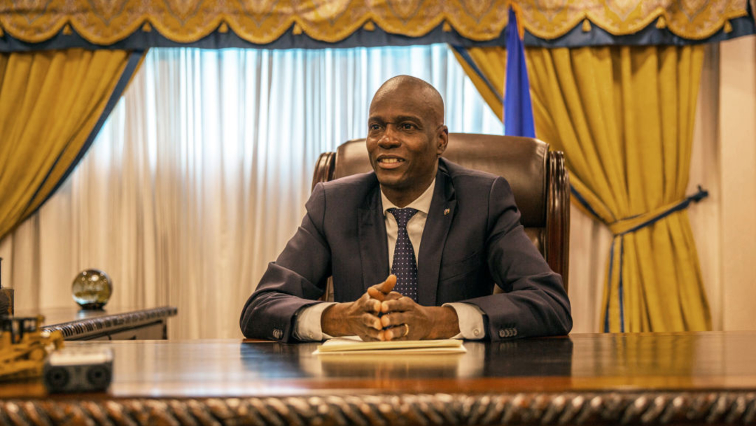 Fotografía de Jovenel Moise, presidente de Haití