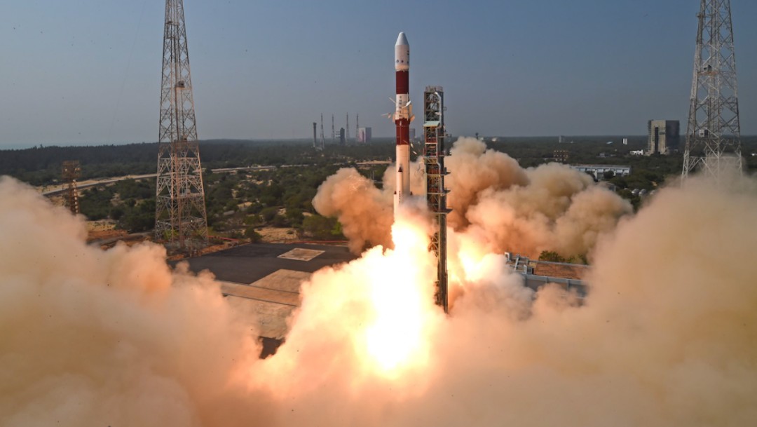 El lanzamiento se realizó con un PSLVC51 en Andhra Pradesh, informó la Organización de Investigación Espacial de la India (ISRO)