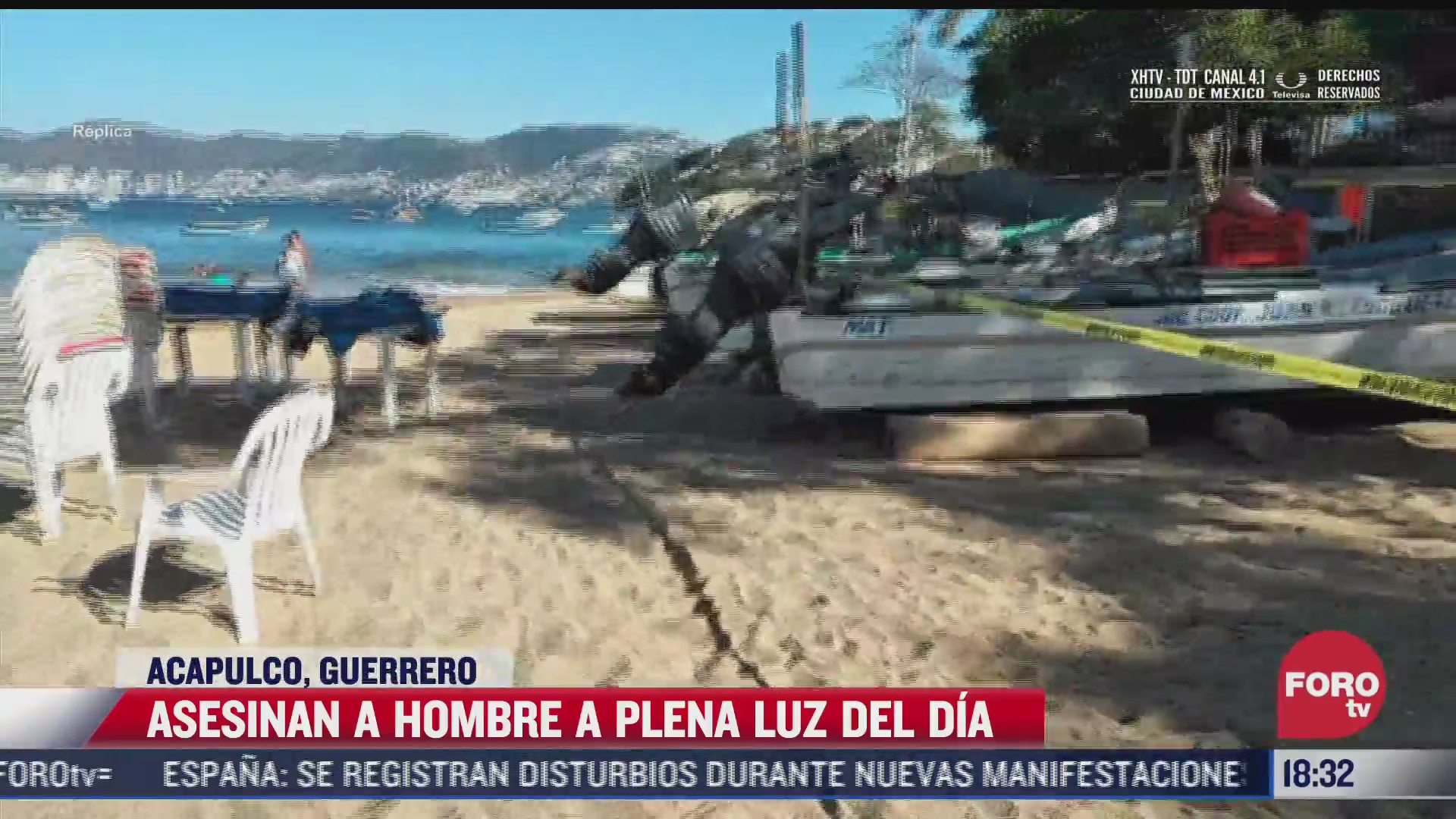 matan a un hombre en playa de acapulco guerrero