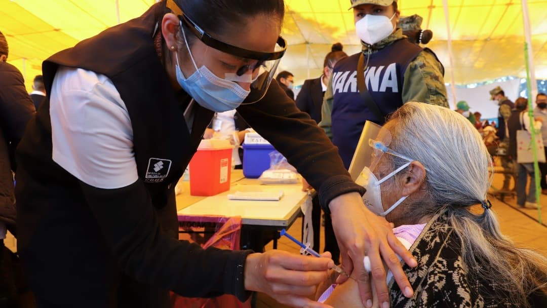 Mejora logística de vacunación en Ecatepec y CDMX