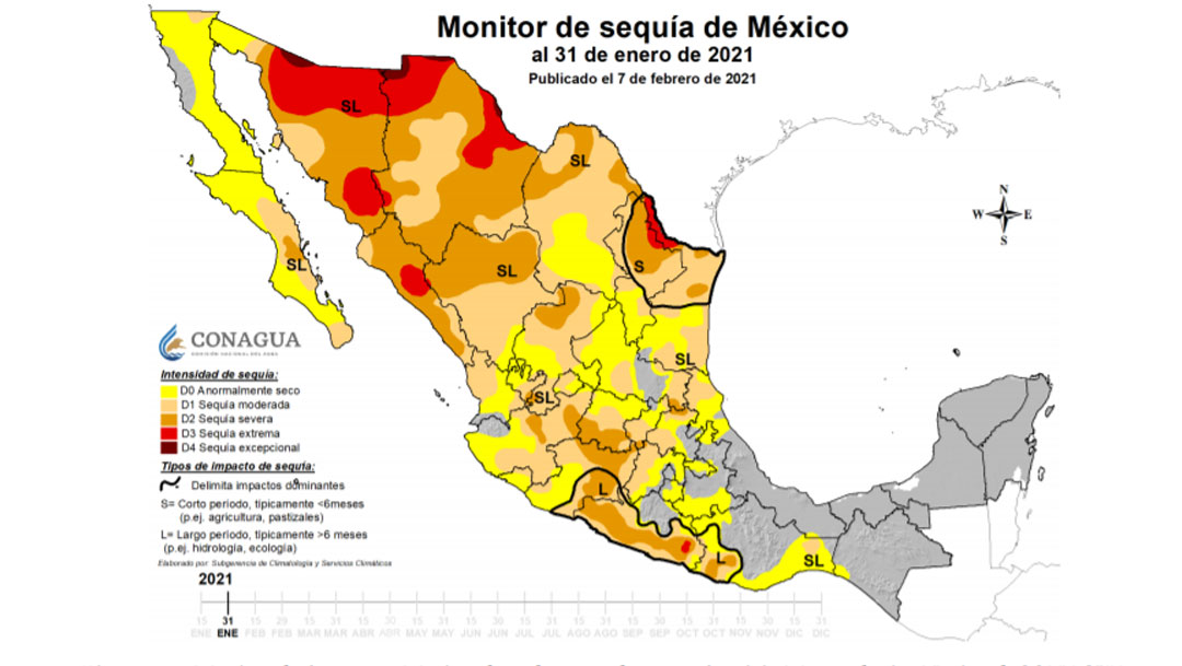 El número de huracanes y los desastres naturales en México son una muestra del calentamiento global y que se calienta más rápido