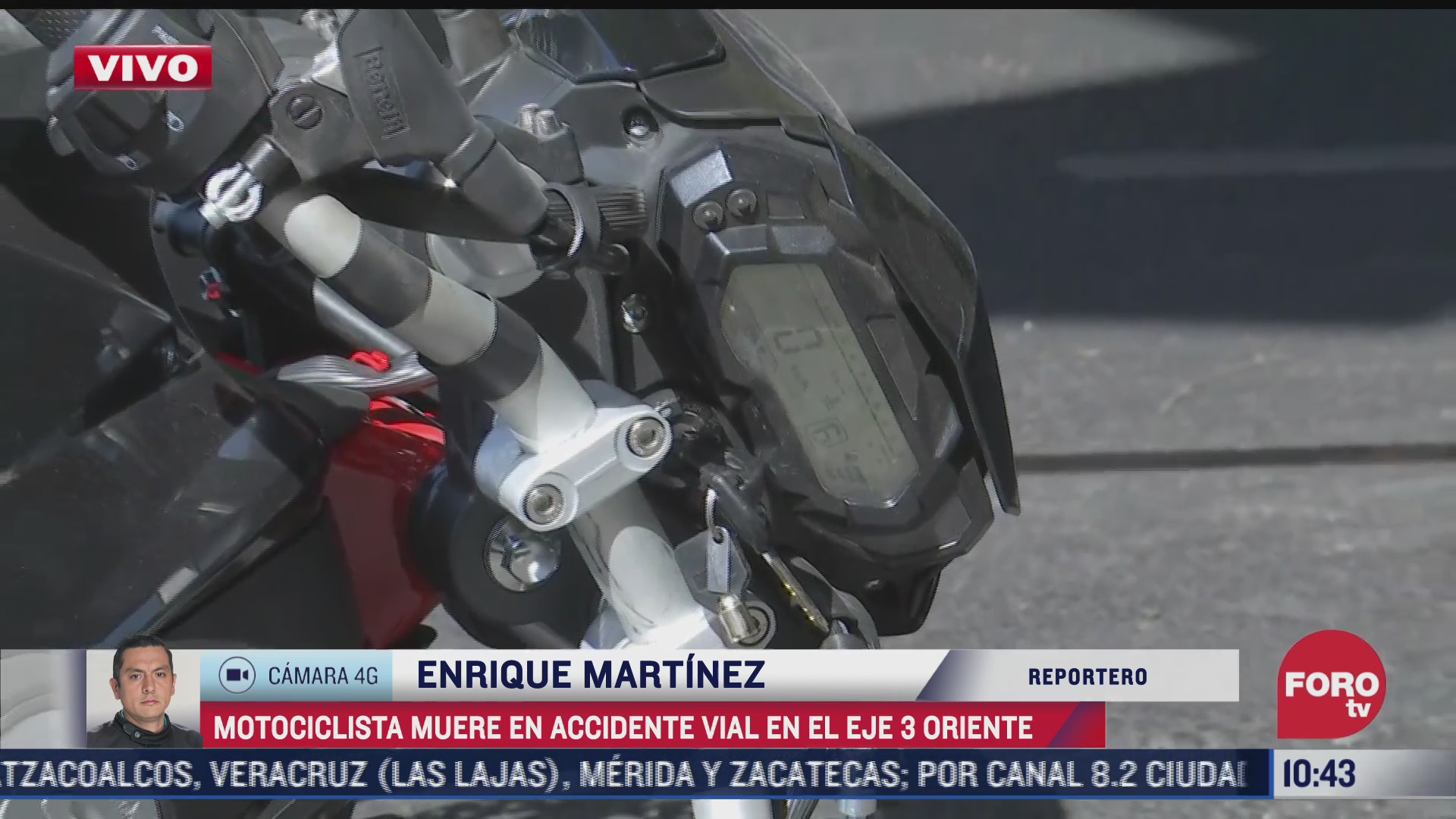 muere motociclista tras viajar a exceso de velocidad y derrapar en cdmx