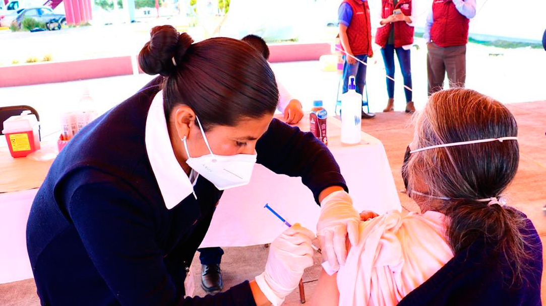 Municipios del Estado de Mexico en que aplican vacuna covid a adultos mayores